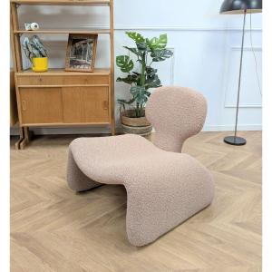 Djinn Armchair By Olivier Mourgue Reupholstered