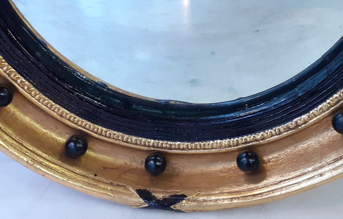 English Witch Mirror, Late 19th Century.-photo-4