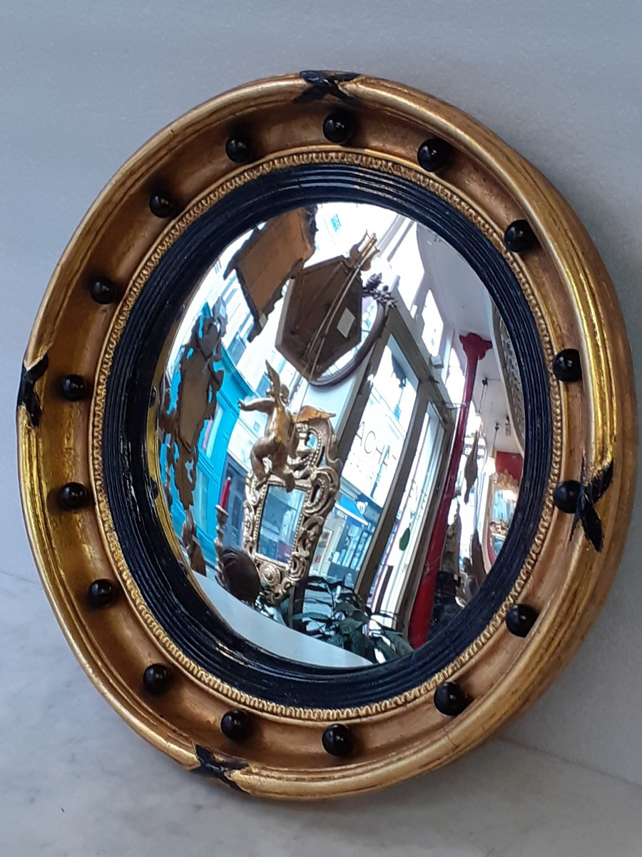 English Witch Mirror, Late 19th Century.-photo-1