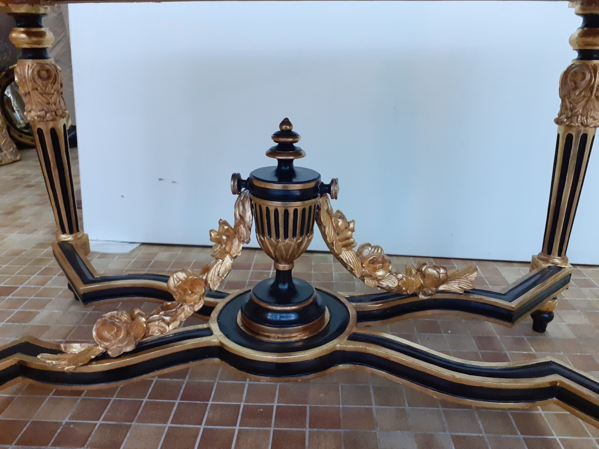 Napoleon III Giltwood Center Table.-photo-3