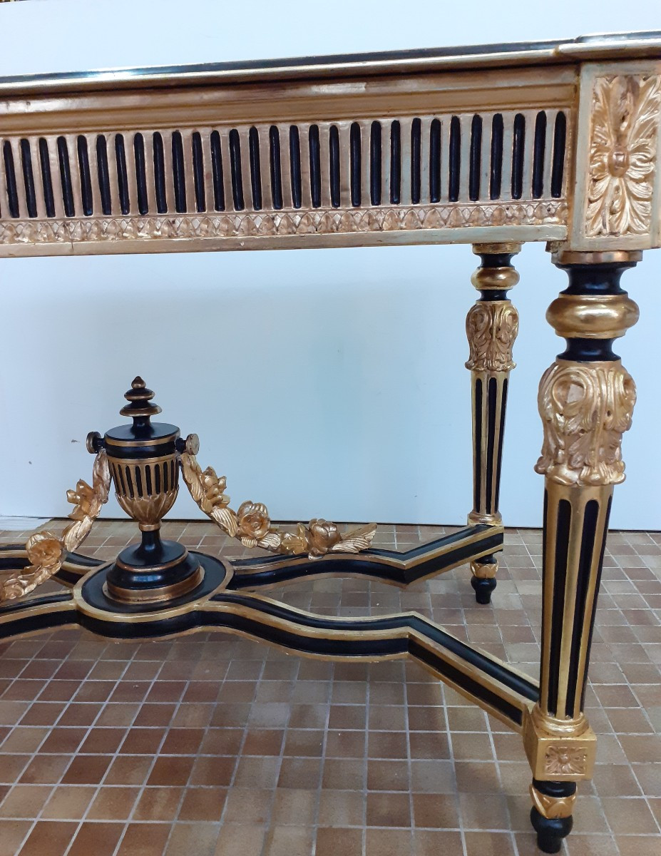 Napoleon III Giltwood Center Table.-photo-4