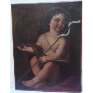 Tableau représentant Saint Jean Baptiste enfant