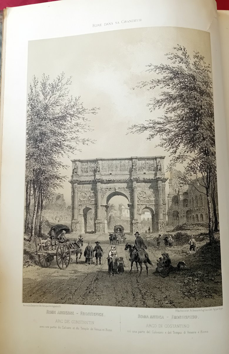 Livres Rome dans sa grandeur .Charpentier éditeur 1870-photo-3