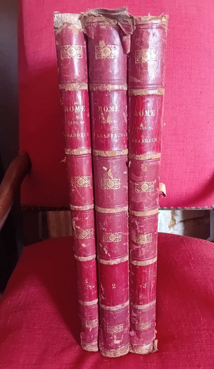 Livres Rome dans sa grandeur .Charpentier éditeur 1870