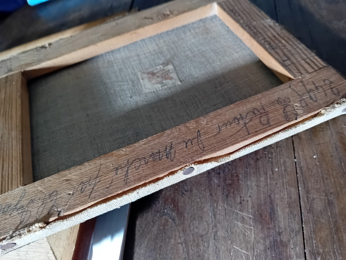 Retour du marché"  d'après  Théophile Deyrolle -photo-1