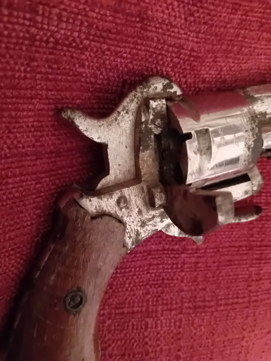 Lefaucheux-type Pocket Pistol Circa 1860-photo-2