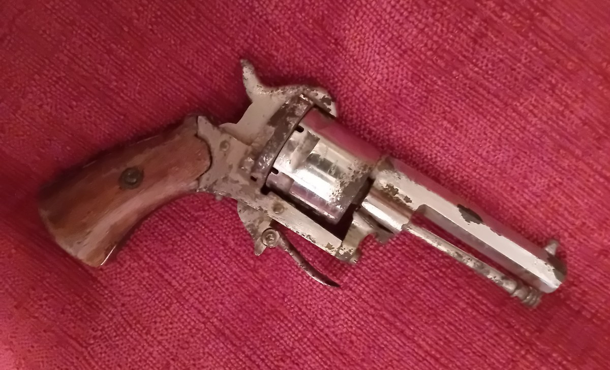 Lefaucheux-type Pocket Pistol Circa 1860-photo-2