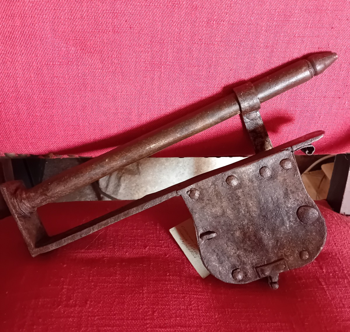 Important Padlock With A Green Lock, France, 17th And 18th Century -photo-3