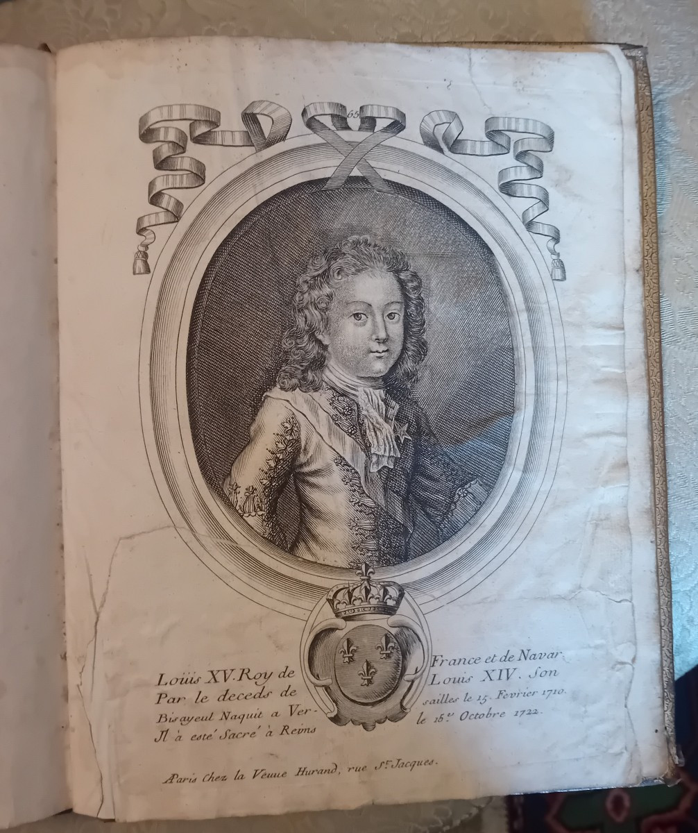 Book Representation Of The Kings Of France ,de l'Harmessin 17th Century Sculptor-photo-7
