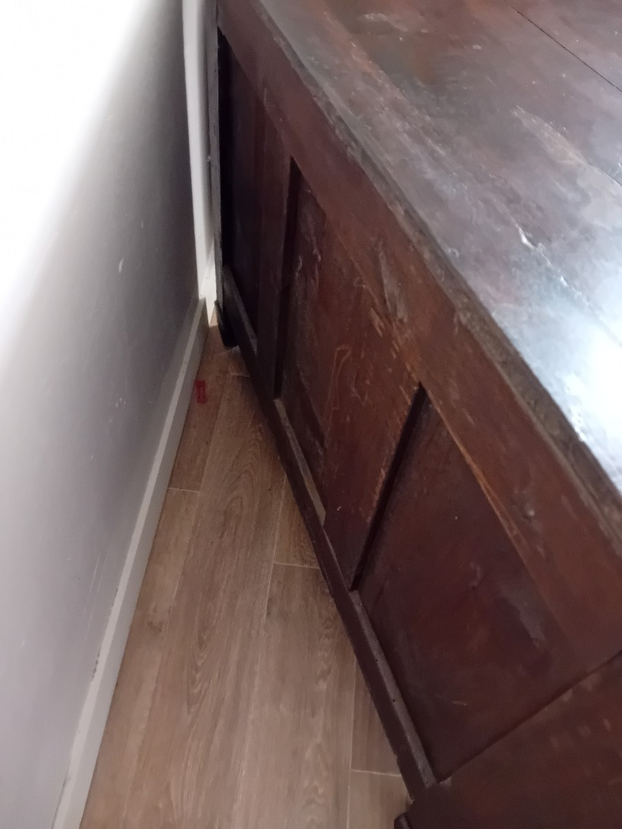 Commode de port Malouine louis XIV  , façade Acajou massif-photo-8