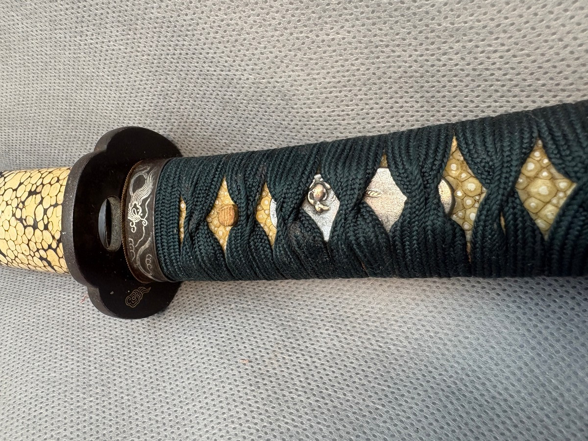 Wakizashi En Montage Buke Zuruki, Période Koto-photo-1