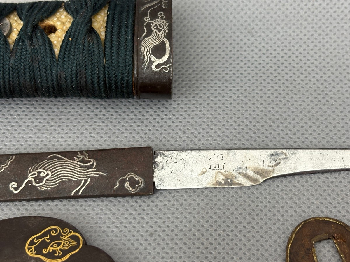 Wakizashi En Montage Buke Zuruki, Période Koto-photo-3