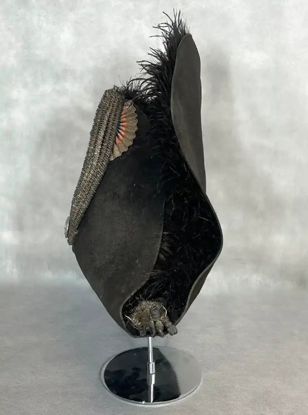 Chapeau bicorne d’adjudant commandant de la Garde nationale ou de la cavalerie-photo-2