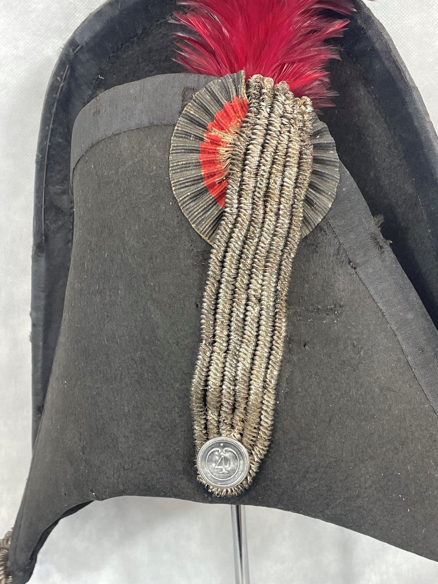 Chapeau Bicorne d’Officier Supérieur – 4e Régiment de Dragons -photo-4
