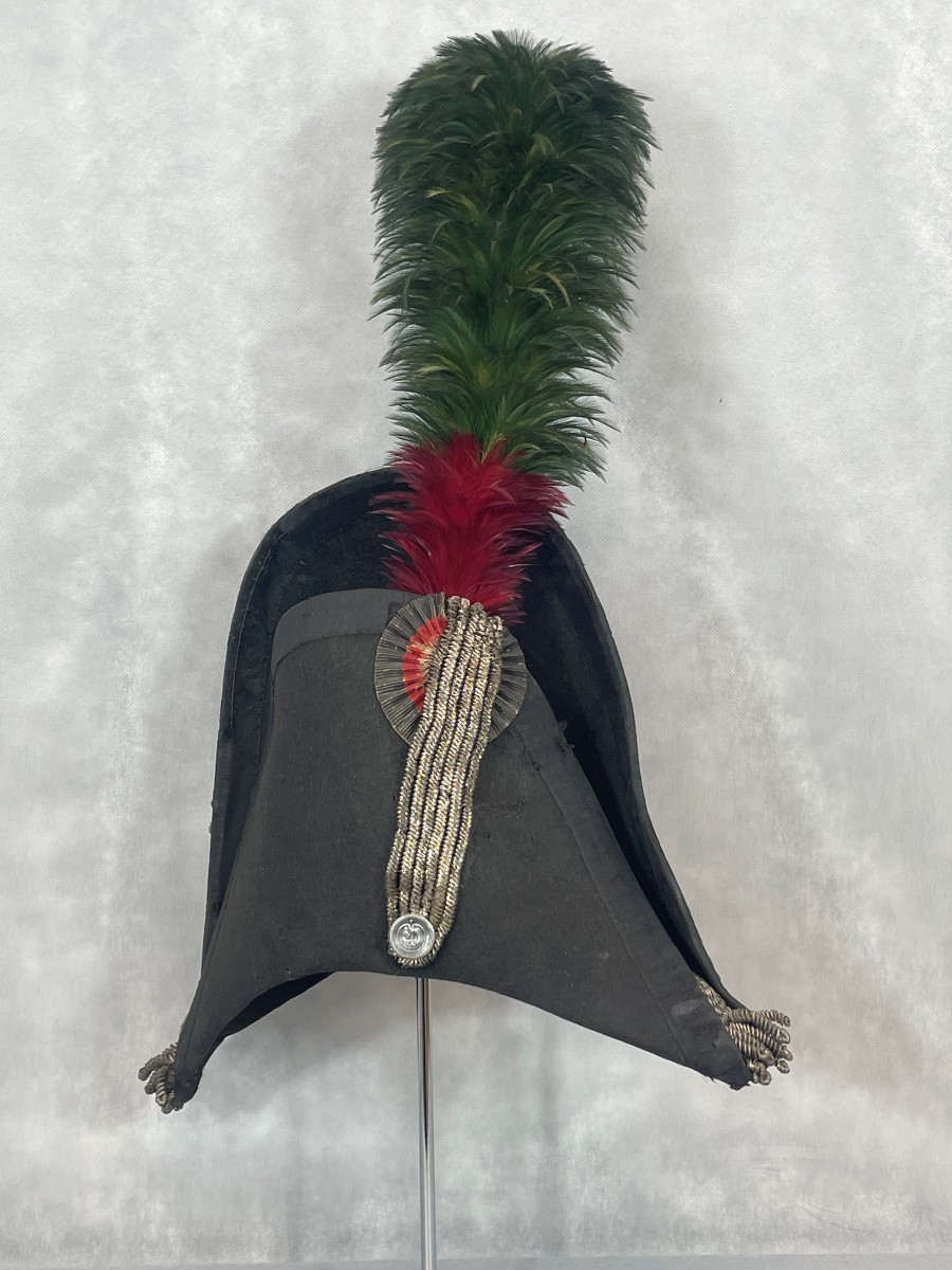 Chapeau Bicorne d’Officier Supérieur – 4e Régiment de Dragons 