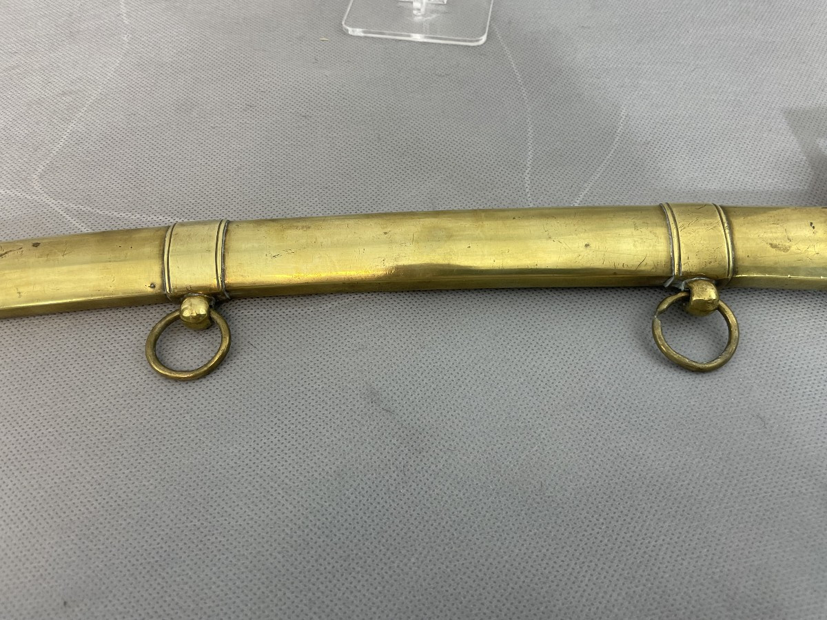 SABRE D'OFFICIER DE HUSSARD fin XVIII -ème siècles   -photo-4