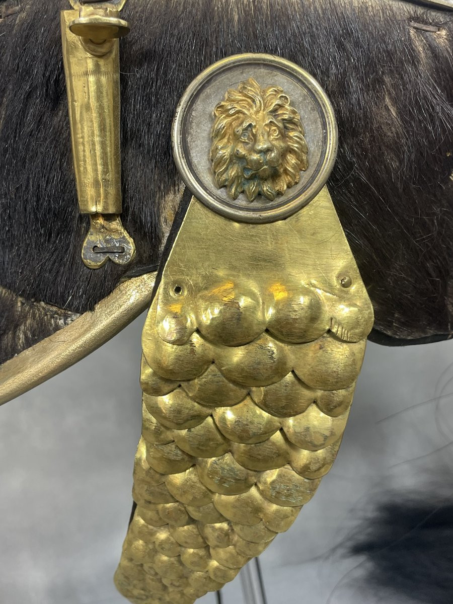 Helmet Of An Officer Of The Cuirassier 1st Regiment -photo-3