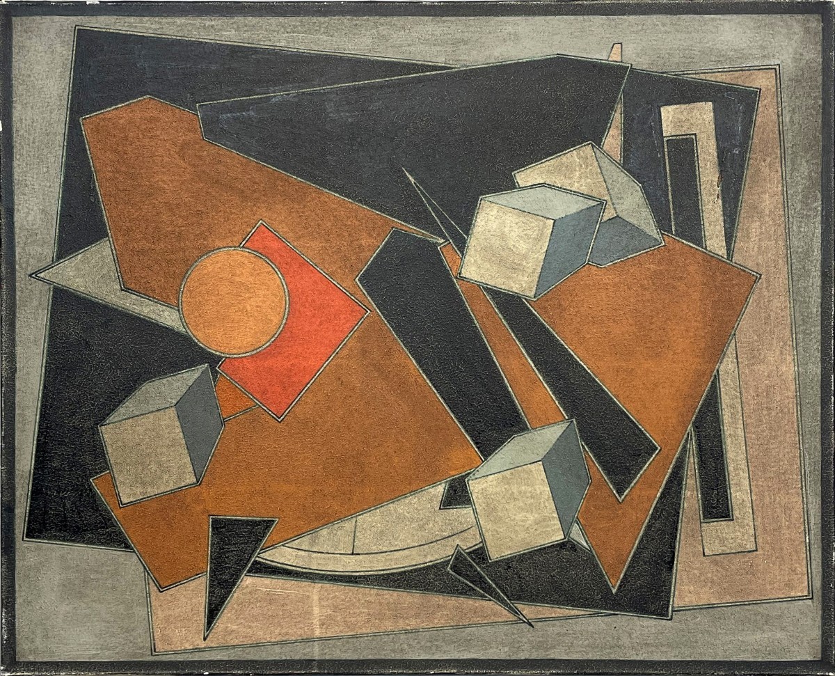 Peinture Alain Leyaouanc  Période 1960