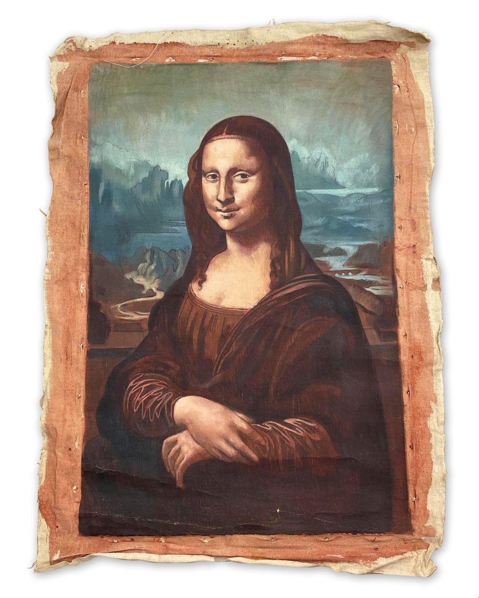 Mona Lisa Study By Emile Marie Beaume-photo-2
