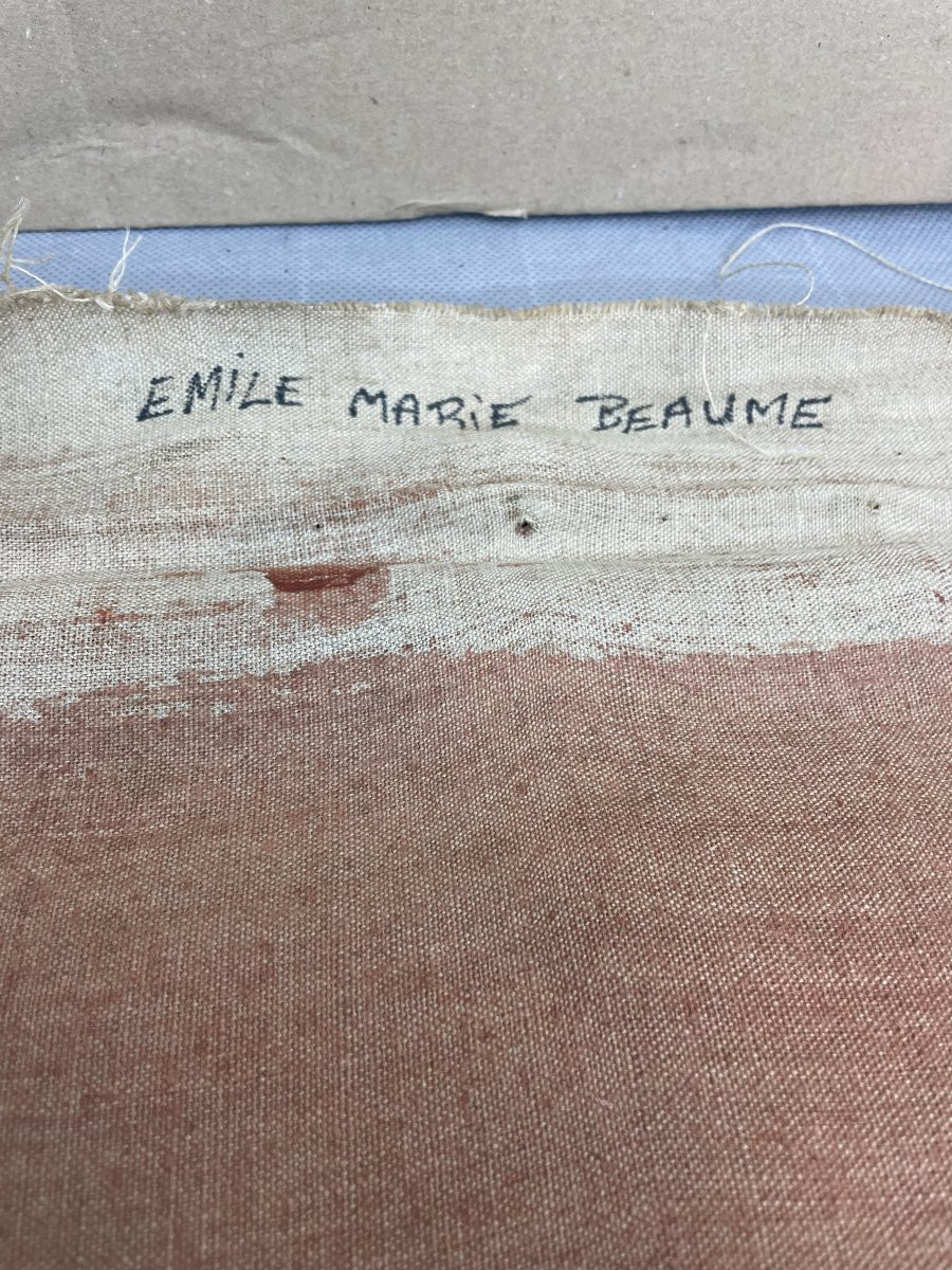 Mona Lisa Study By Emile Marie Beaume-photo-2