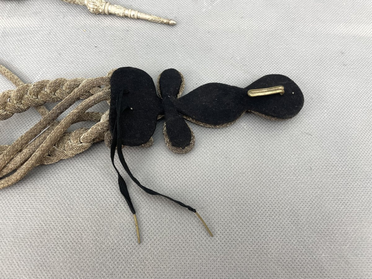 Aiguillettes d'OFFICIER des HARAS NATIONAUX II  EMPIRE-photo-2