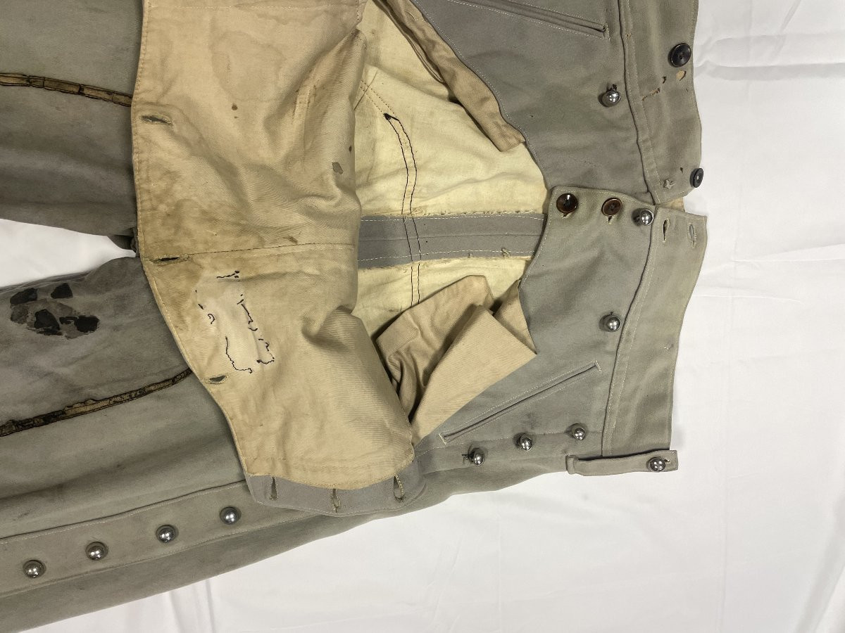 CULOTTE D'OFFICIER de CAVALERIE dit CHARIVARI -photo-2