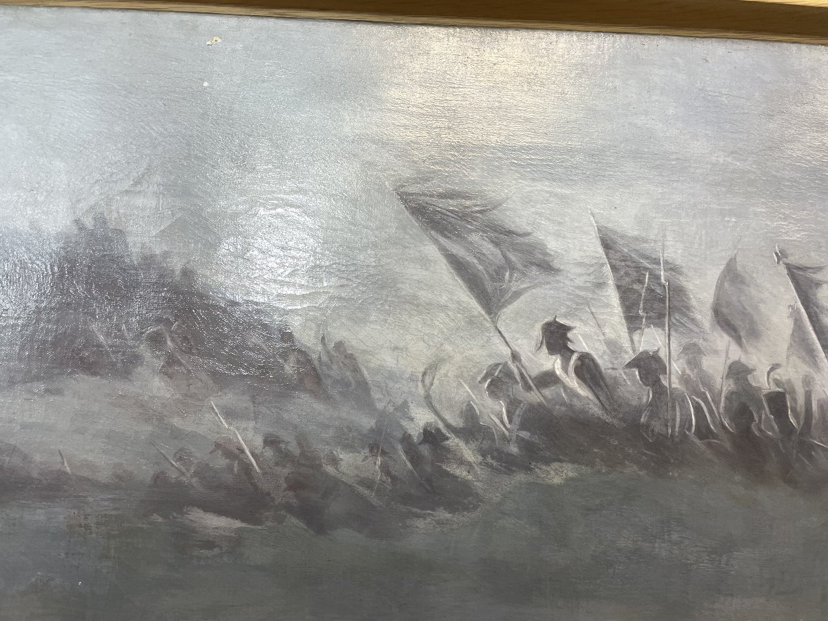 Oil On Canvas: The Dream After Edouard Detaille -photo-4