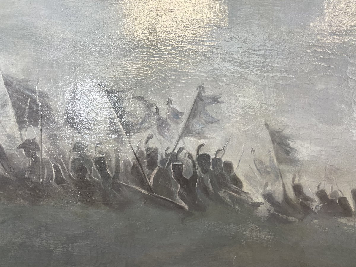 Oil On Canvas: The Dream After Edouard Detaille -photo-1