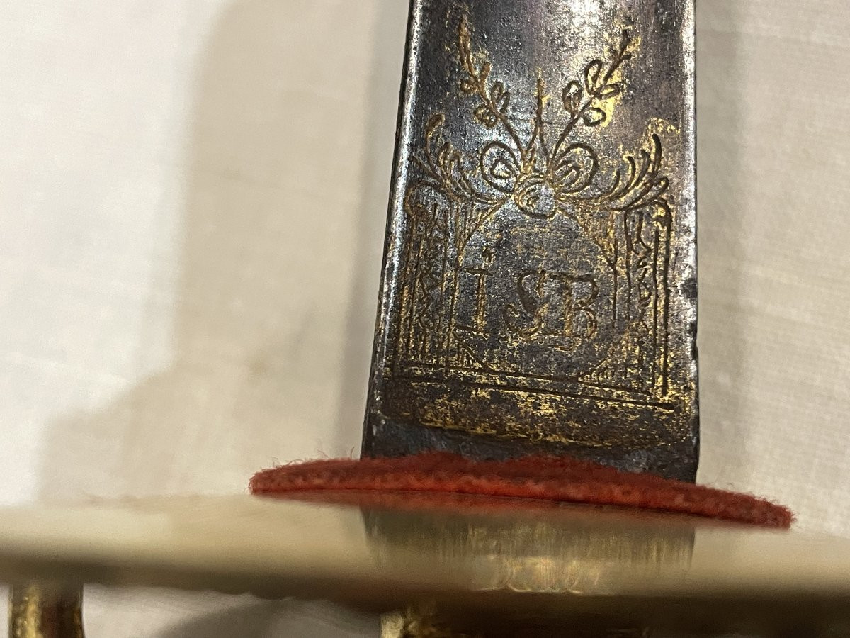 EPEE D'OFFICIER SUPERIEUR ou GENERAL fin XVIII éme ou DIRECTOIRE -photo-2