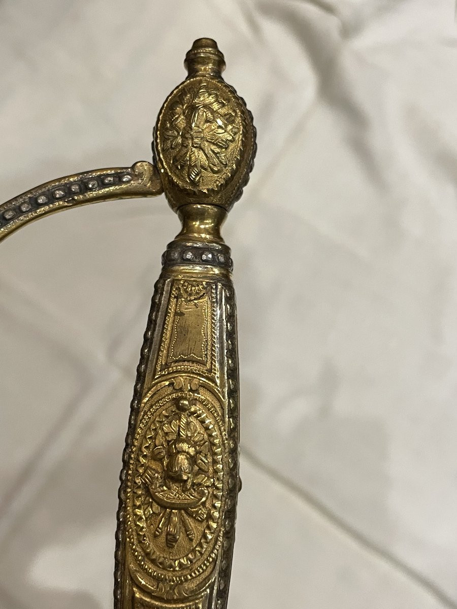 EPEE D'OFFICIER SUPERIEUR ou GENERAL fin XVIII éme ou DIRECTOIRE -photo-8