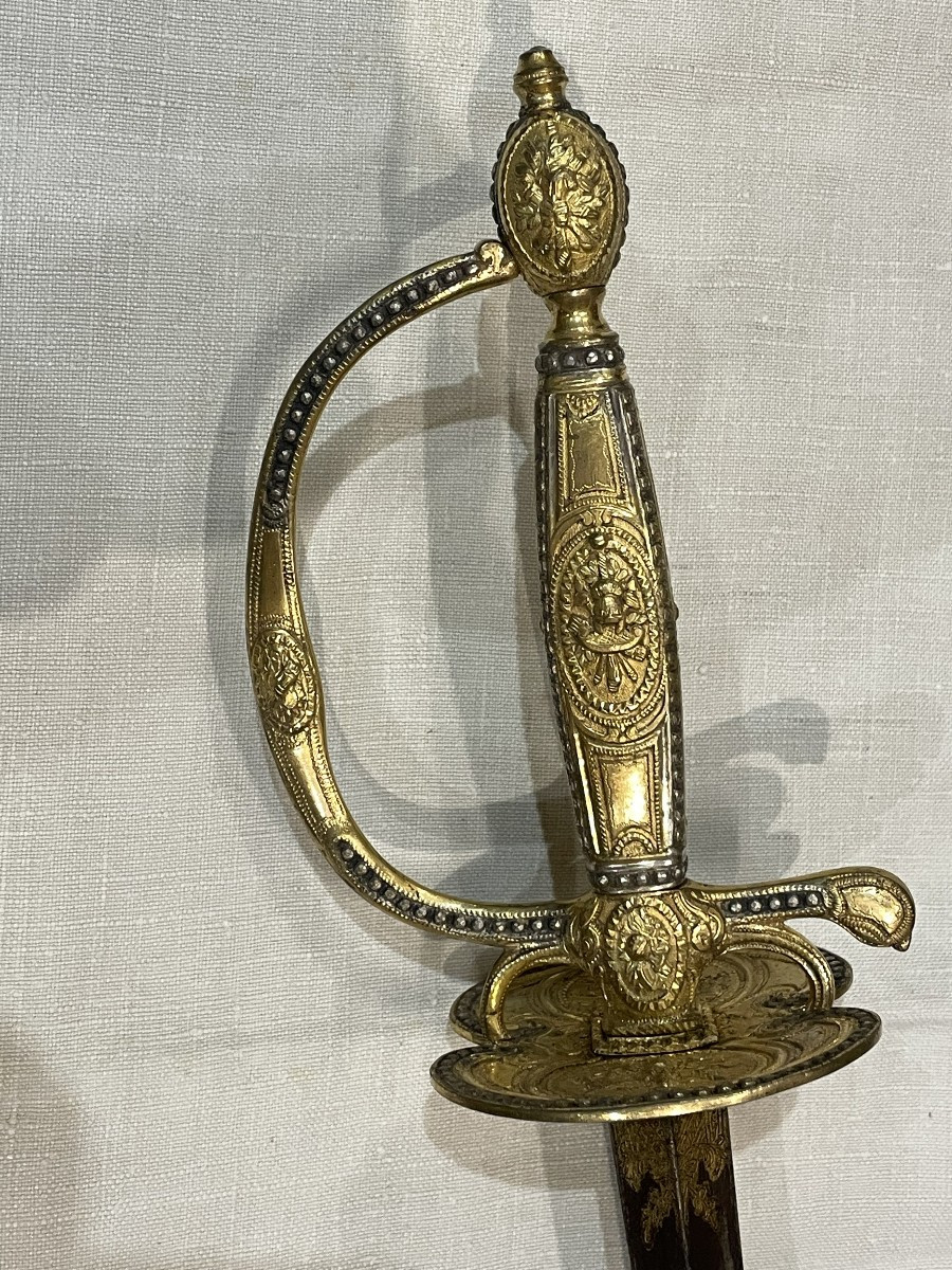 EPEE D'OFFICIER SUPERIEUR ou GENERAL fin XVIII éme ou DIRECTOIRE 