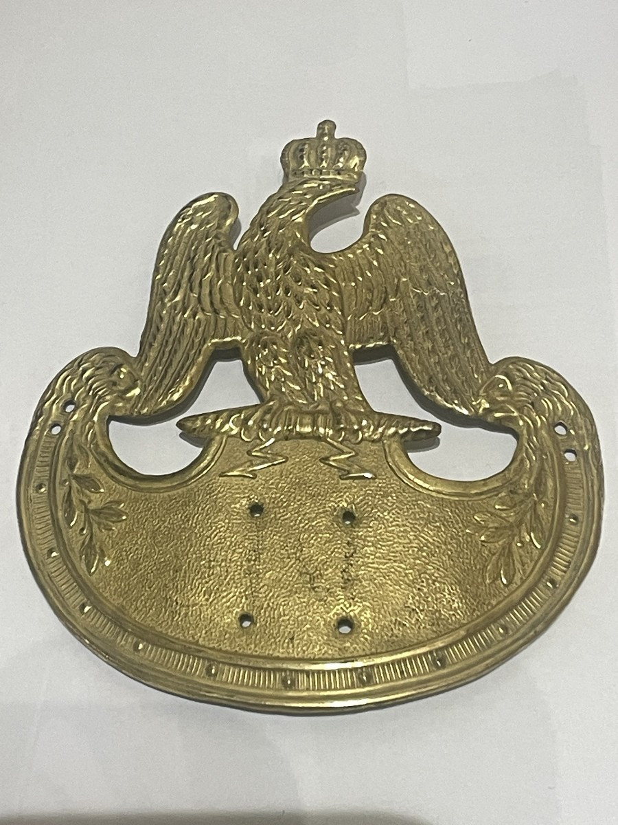 Officer's Shako Plate 1810 