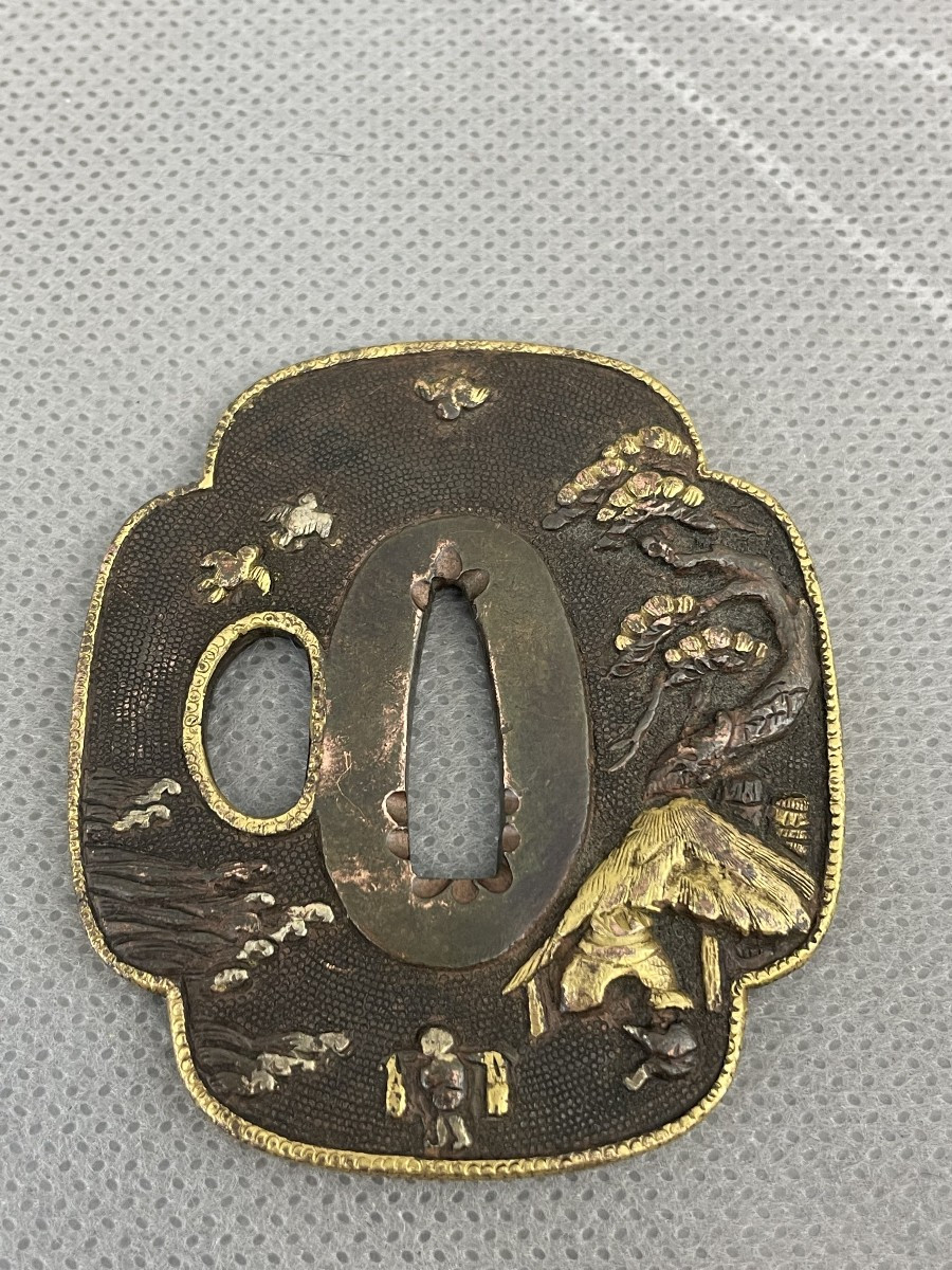 TSUBA  fin époque EDO (1603/1868)