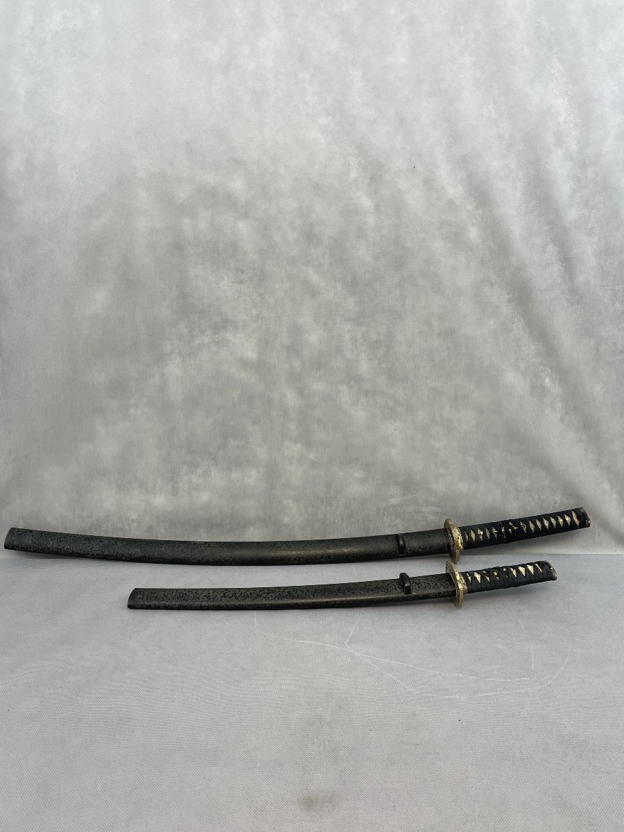 Daisho Of Mounts Consisting Of Two Wakizashi