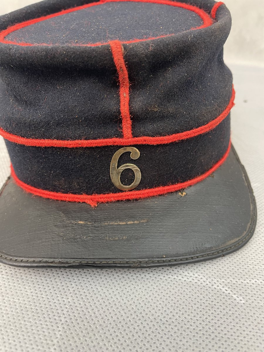  KEPI TROUPE GARDE NATIONALE 1870 II EMPIRE -photo-2