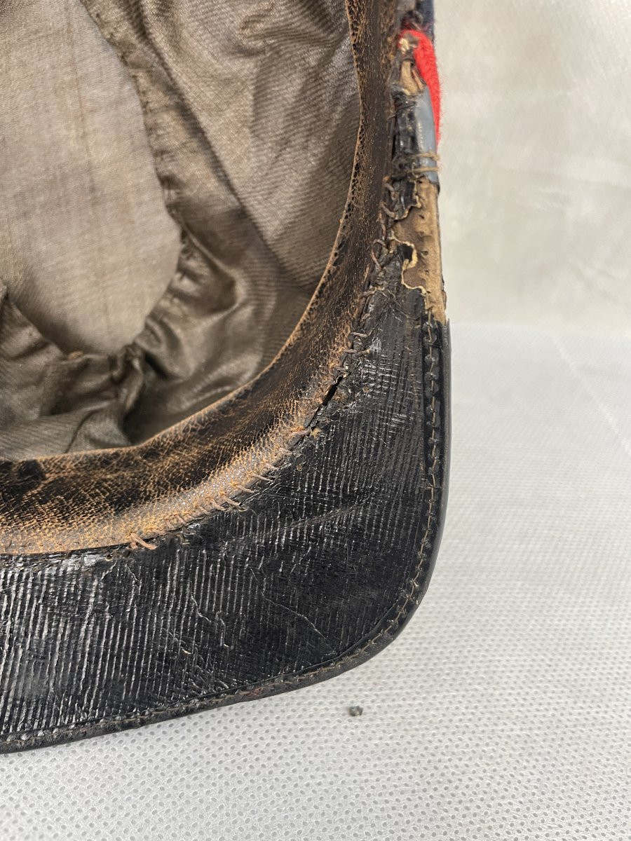  KEPI TROUPE GARDE NATIONALE 1870 II EMPIRE -photo-3