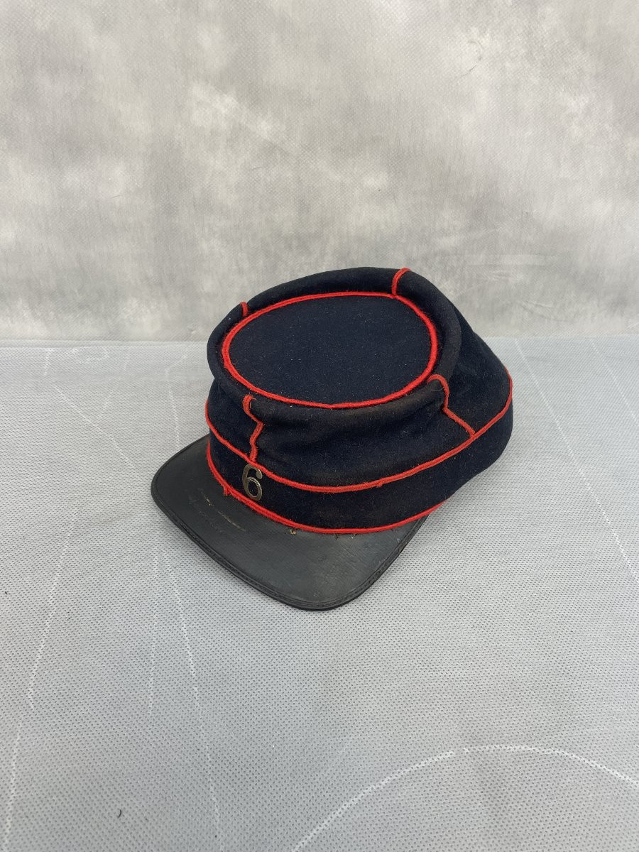  KEPI TROUPE GARDE NATIONALE 1870 II EMPIRE -photo-8
