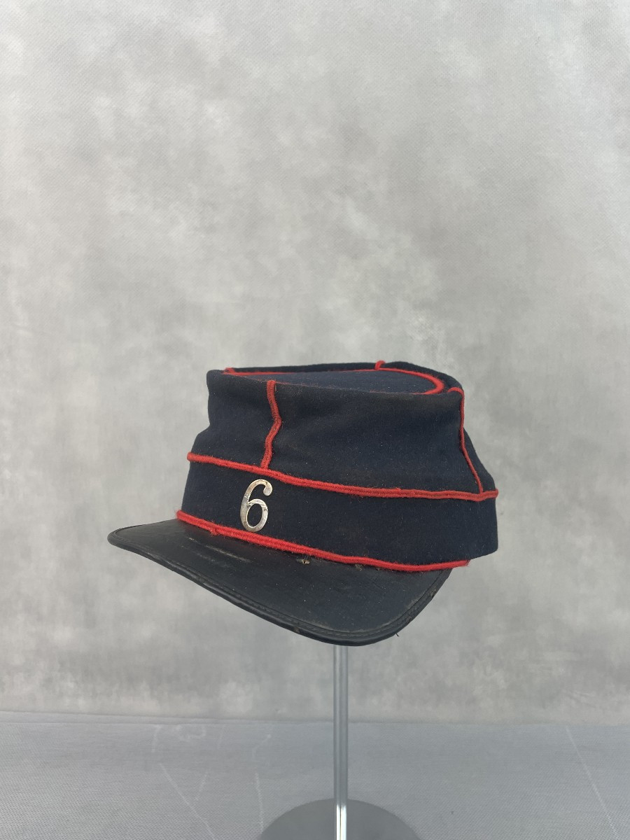  KEPI TROUPE GARDE NATIONALE 1870 II EMPIRE 
