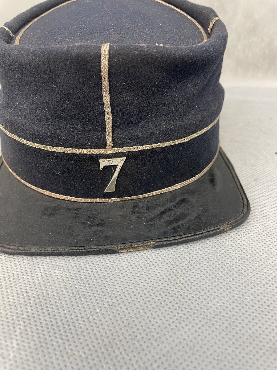 KEPI OFFICIER ou SOUS OFFICIER GARDE NATIONALE  1870  II EMPIRE-photo-3