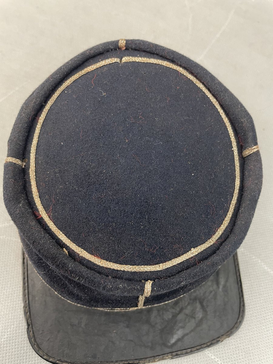 KEPI OFFICIER ou SOUS OFFICIER GARDE NATIONALE  1870  II EMPIRE-photo-7