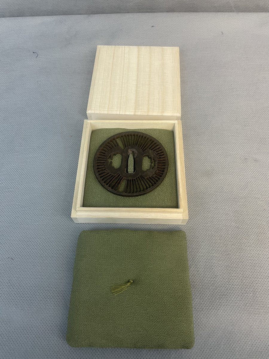 TSUBA époque EDO (1603/1868) Ecole SAOTOME-photo-2