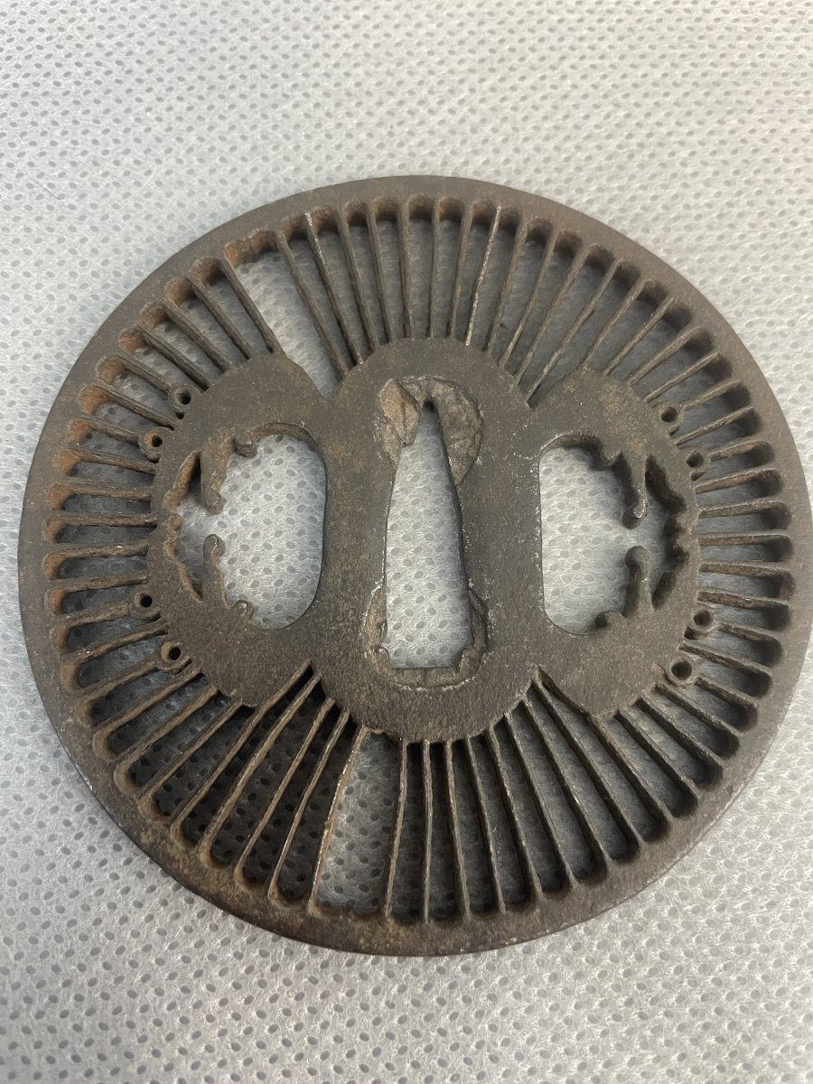 TSUBA époque EDO (1603/1868) Ecole SAOTOME-photo-3