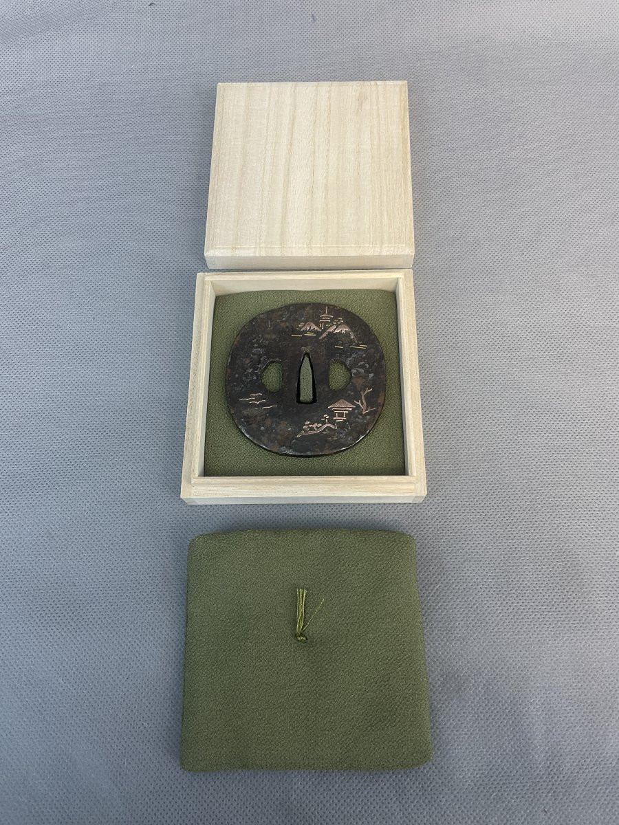 TSUBA époque MI  EDO (1603/1868)-photo-2