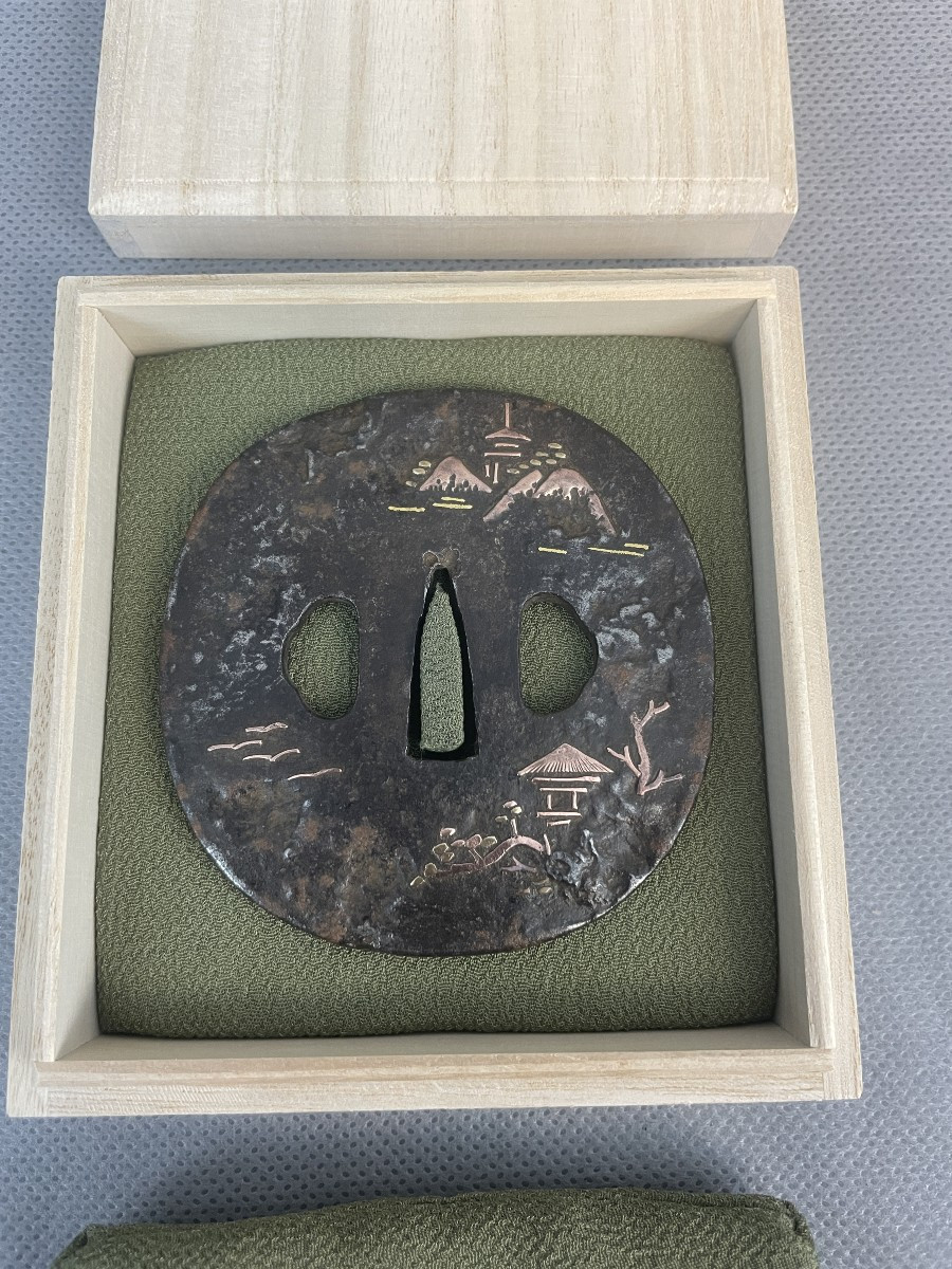 TSUBA époque MI  EDO (1603/1868)