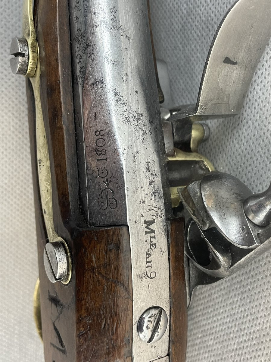 Cavalry Pistol Model An XIII From The St Etienne Factory-photo-2