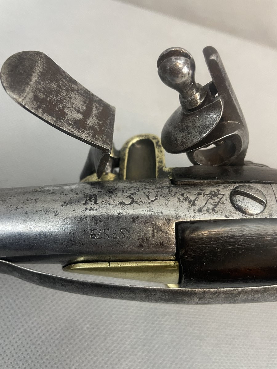 PISTOLET DE CAVALERIE  1777 1 er modèle -photo-4