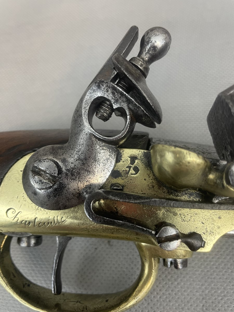 PISTOLET DE CAVALERIE  1777 1 er modèle -photo-1