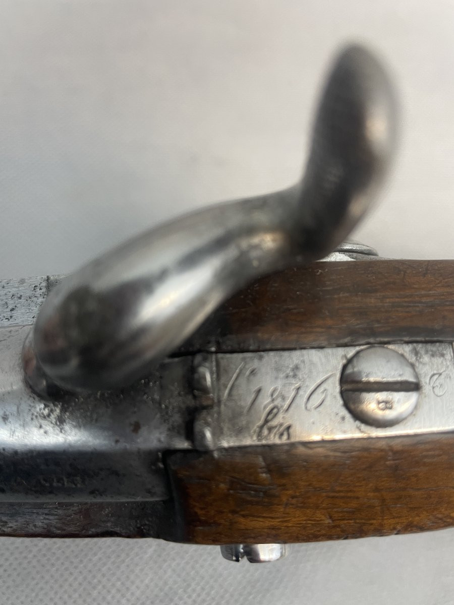 PISTOLET   de CAVALERIE 1816 TBIS-photo-4