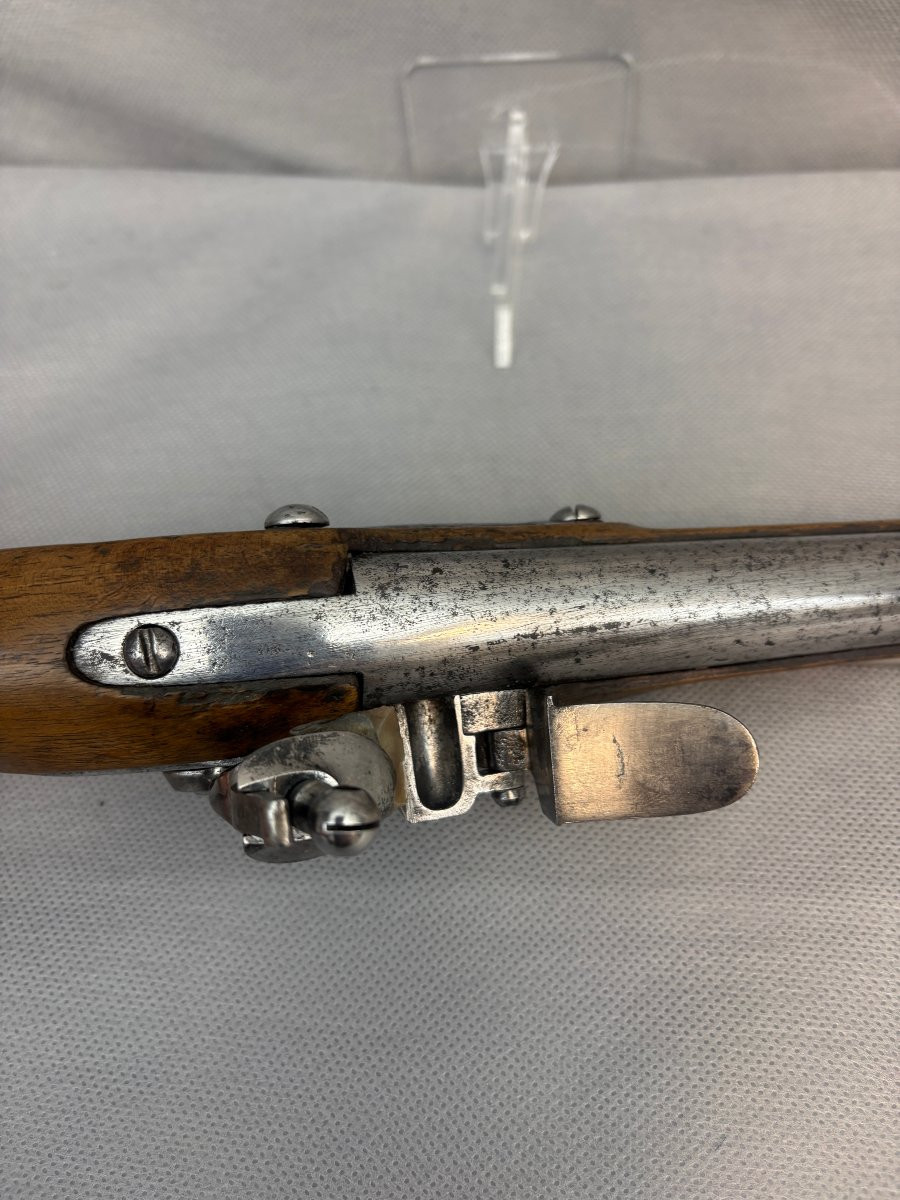 PISTOLET DE CAVALERIE modèle 1763-66 Manufature de LIBREVILLE  période REVOLUTIONNAIRE.-photo-3