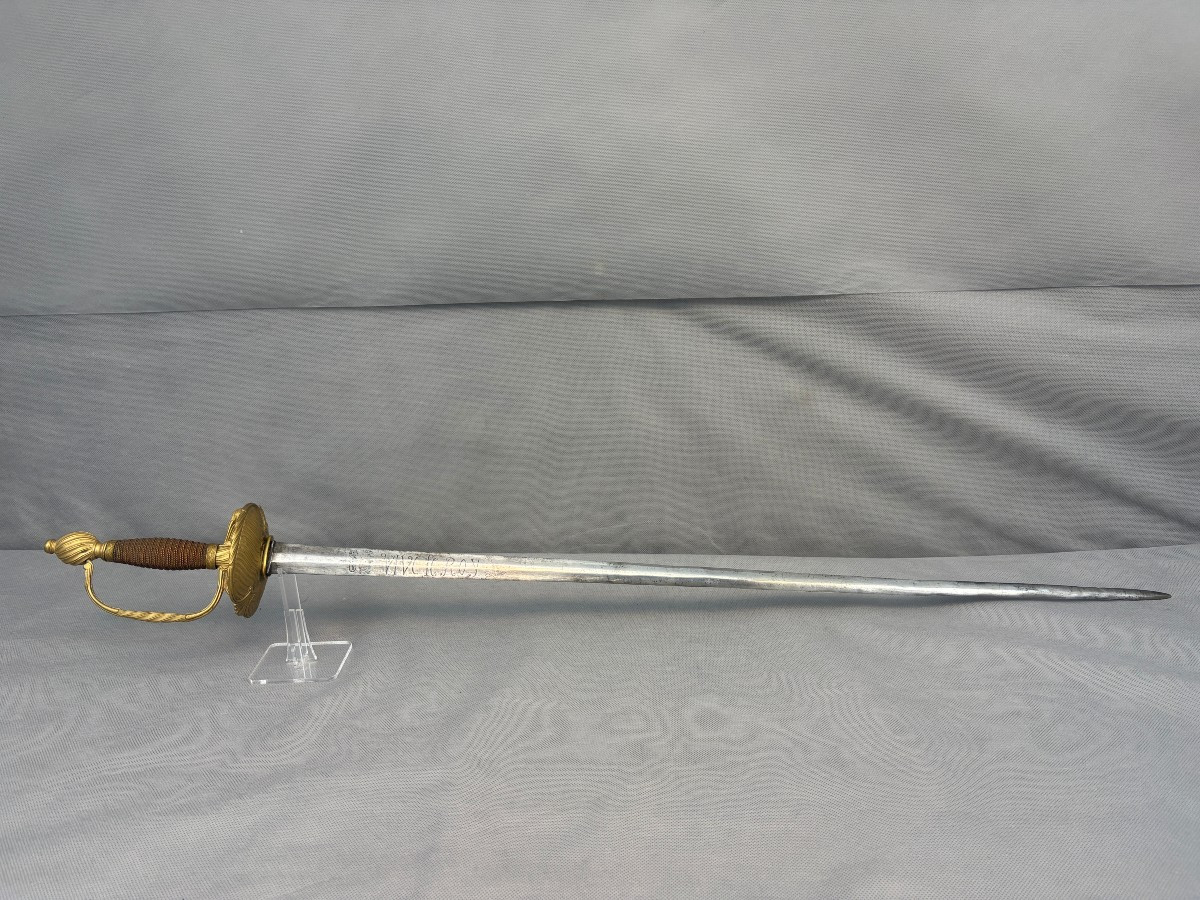 18th-century Officer's Sword From The Old Regime 